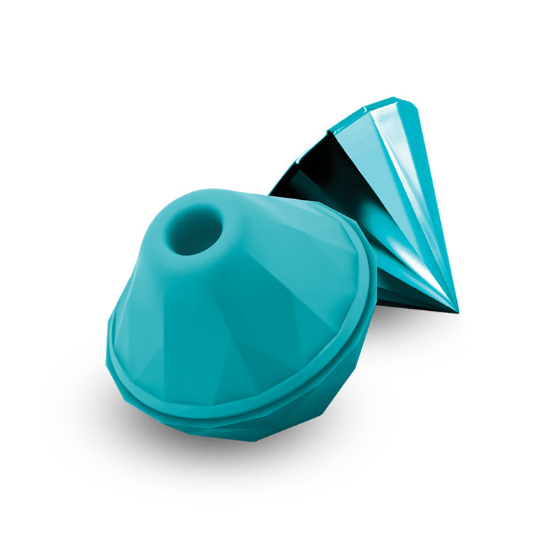 Sugar Pop Jewel - Teal – Rechargeable, Discreet, Intimate Wellness Accessory – Quiet, Rechargeable, Waterproof, Couples & Solo Use, Discreet Intimate Wellness Accessory