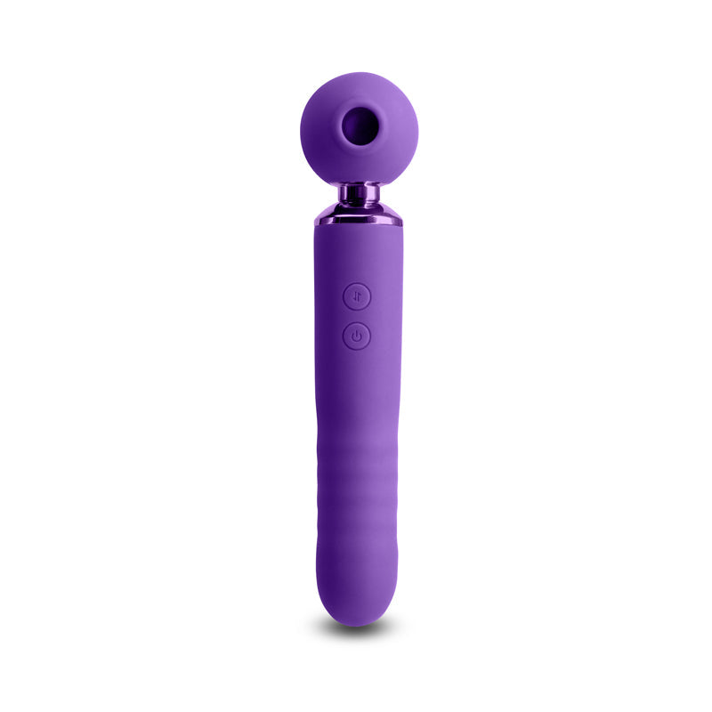 Revel - Fae - Purple – Rechargeable, Discreet, Intimate Wellness Accessory – Quiet, Rechargeable, Waterproof, Couples & Solo Use, Discreet Intimate Wellness Accessory