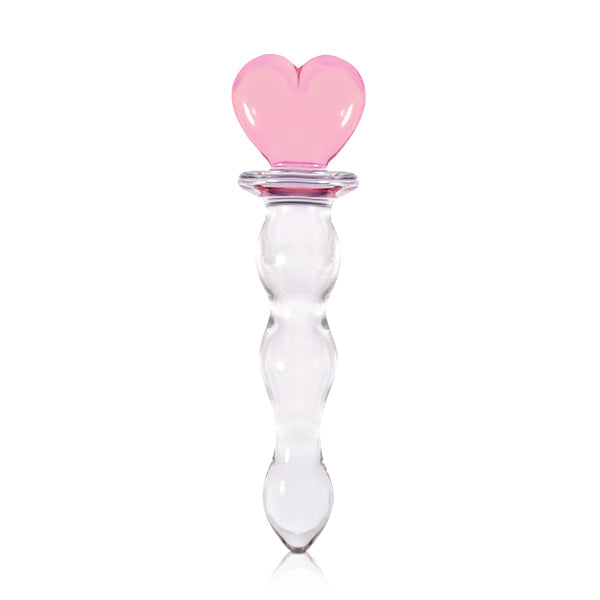 Crystal - Heart of Glass - Pink – Rechargeable, Discreet, Intimate Wellness Accessory – Quiet, Rechargeable, Waterproof, Couples & Solo Use, Discreet Intimate Wellness Accessory