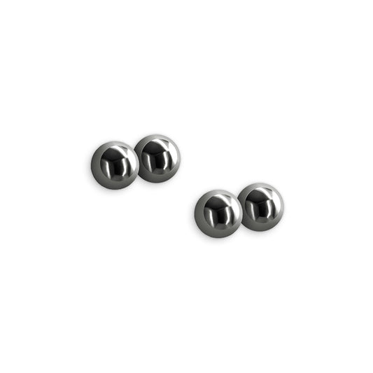 Bound Nipple Clamps - M1 - Gunmetal – Rechargeable, Discreet, Intimate Wellness Accessory – Quiet, Rechargeable, Waterproof, Couples & Solo Use, Discreet Intimate Wellness Accessory