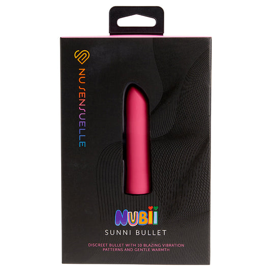 Sensuelle Nubii Sunni Warming Bullet-Pink.