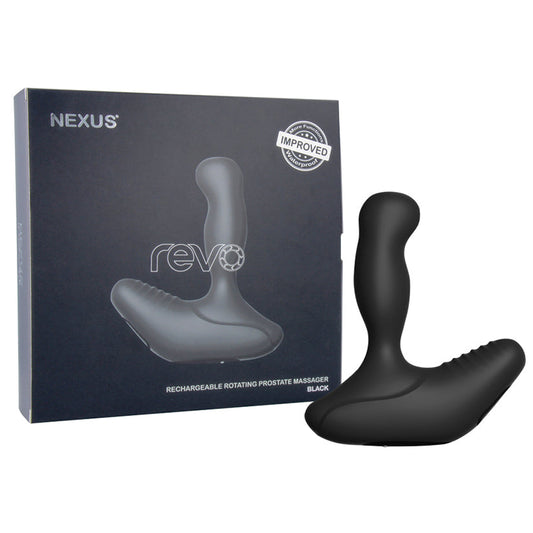 Nexus Revo 2 Rotating Prostate Massager-Black.