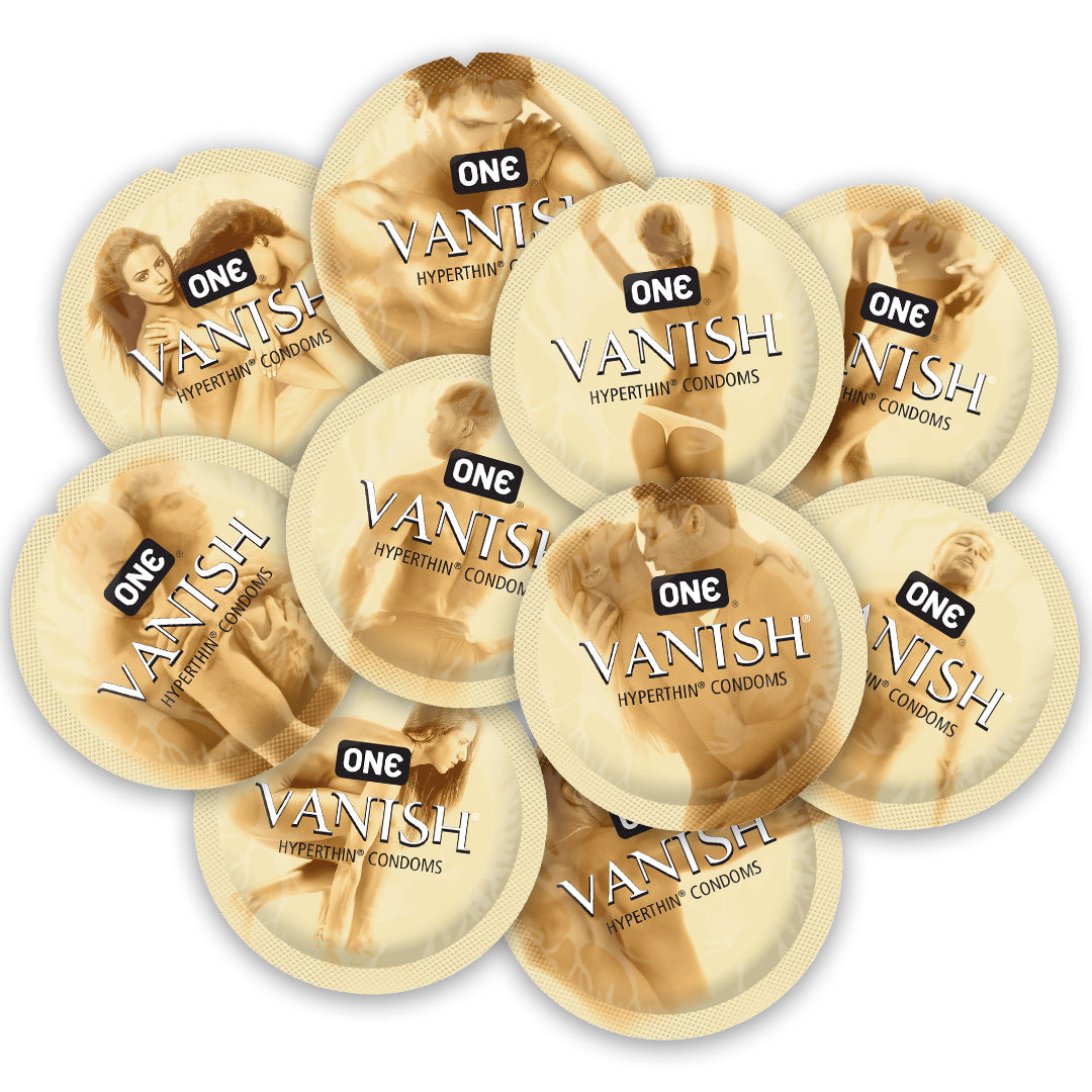 ONE Vanish HyperThin Condoms - Bulk – Rechargeable, Discreet, Intimate Wellness Accessory – Quiet, Rechargeable, Waterproof, Couples & Solo Use, Discreet Intimate Wellness Accessory