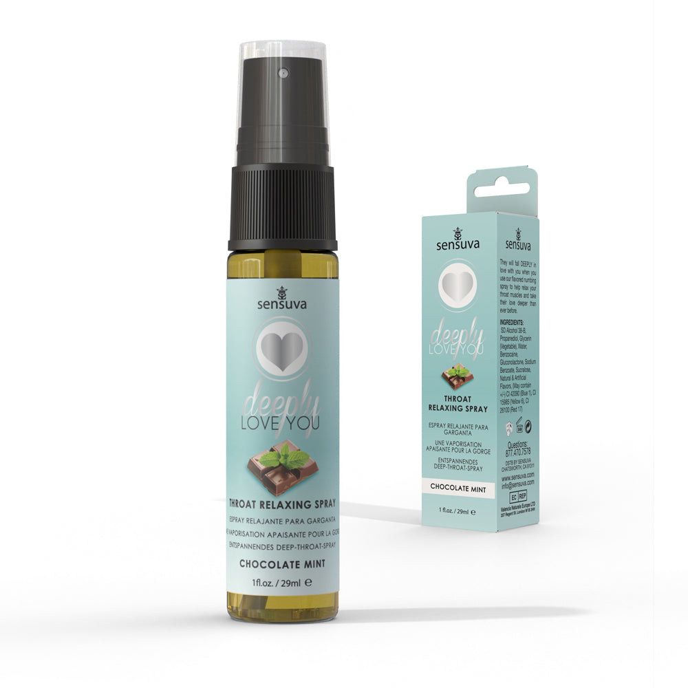 Deeply Love you Throat Relax ChocoMint * – Rechargeable, Discreet, Intimate Wellness Accessory – Quiet, Rechargeable, Waterproof, Couples & Solo Use, Discreet Intimate Wellness Accessory