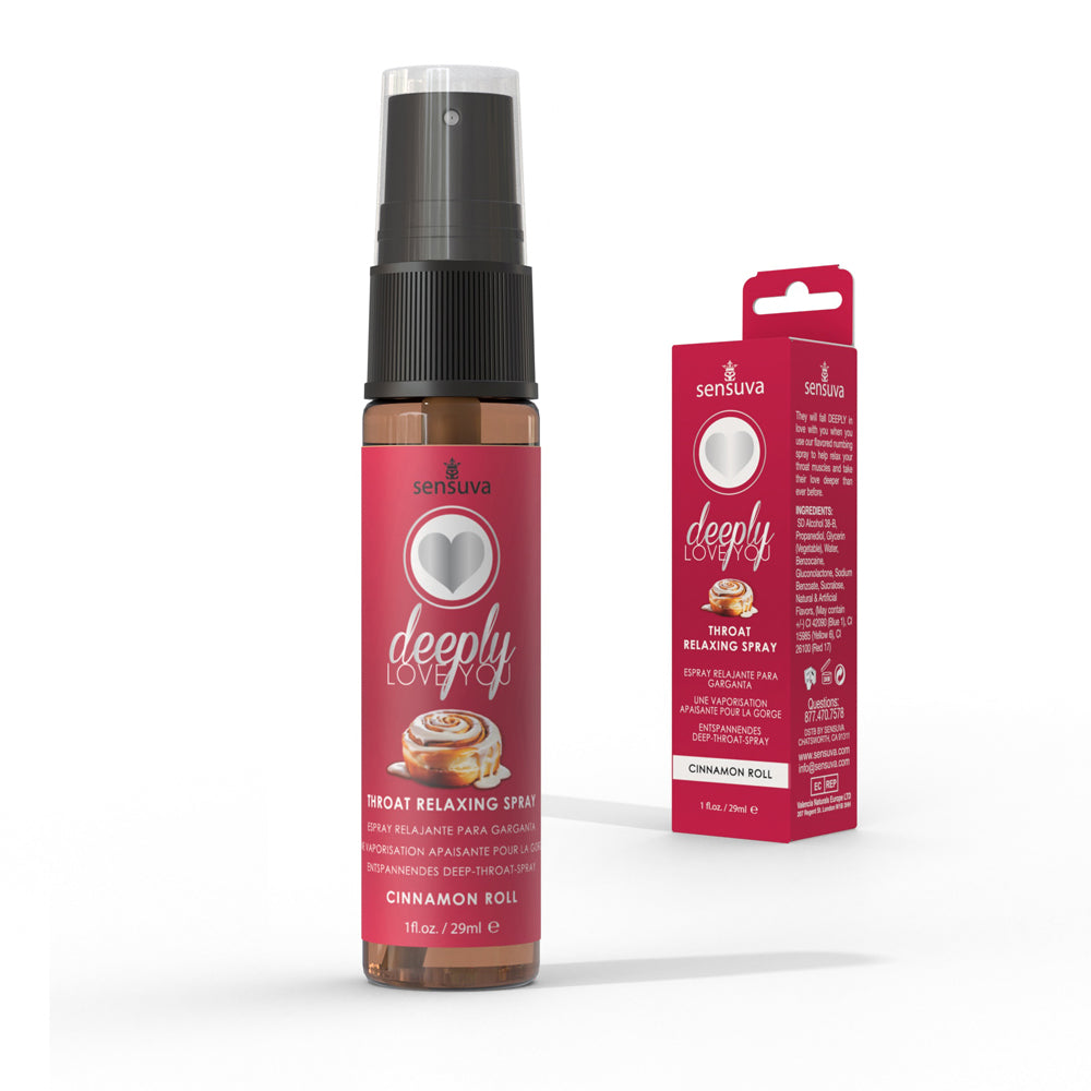 Deeply Love Throat Relax - Cinnamon Bun* – Rechargeable, Discreet, Intimate Wellness Accessory – Quiet, Rechargeable, Waterproof, Couples & Solo Use, Discreet Intimate Wellness Accessory