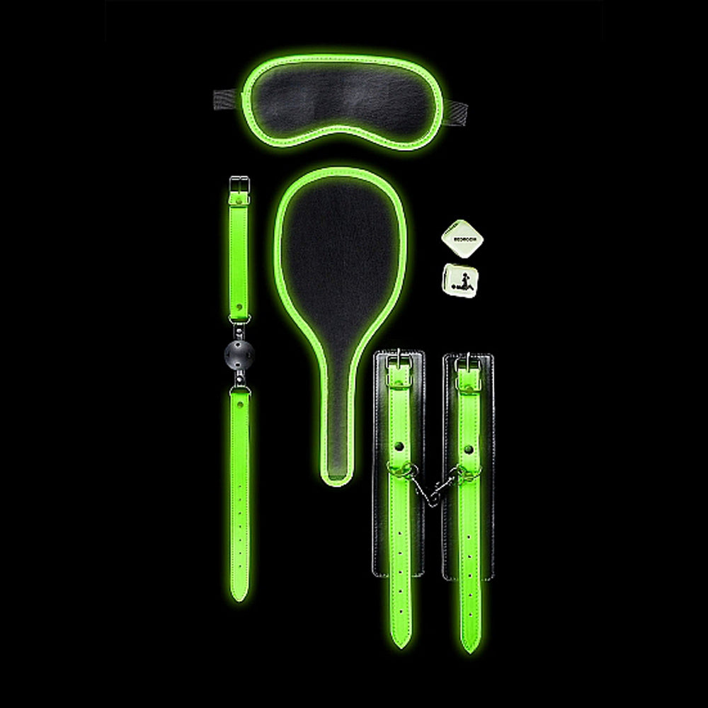 playful restraint Kit #1 - Glow in the Dark – Rechargeable, Discreet, Intimate Wellness Accessory – Quiet, Rechargeable, Waterproof, Couples & Solo Use, Discreet Intimate Wellness Accessory