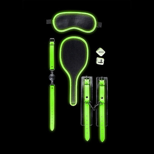playful restraint Kit #1 - Glow in the Dark – Rechargeable, Discreet, Intimate Wellness Accessory – Quiet, Rechargeable, Waterproof, Couples & Solo Use, Discreet Intimate Wellness Accessory