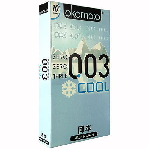Okamoto 003 Cool Box 10 – Rechargeable, Discreet, Intimate Wellness Accessory – Quiet, Rechargeable, Waterproof, Couples & Solo Use, Discreet Intimate Wellness Accessory