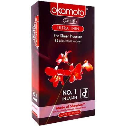 Okamoto Orchid Box 12 – Rechargeable, Discreet, Intimate Wellness Accessory – Quiet, Rechargeable, Waterproof, Couples & Solo Use, Discreet Intimate Wellness Accessory