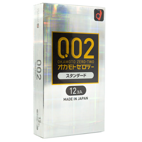 Okamoto Zero Two 002 Box 12 – Rechargeable, Discreet, Intimate Wellness Accessory – Quiet, Rechargeable, Waterproof, Couples & Solo Use, Discreet Intimate Wellness Accessory