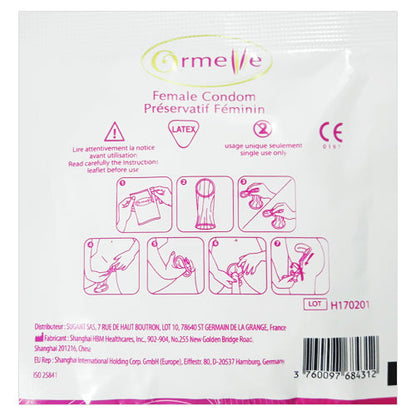 Ormelle Female Condoms Box 5 – Rechargeable, Discreet, Intimate Wellness Accessory – Quiet, Rechargeable, Waterproof, Couples & Solo Use, Discreet Intimate Wellness Accessory