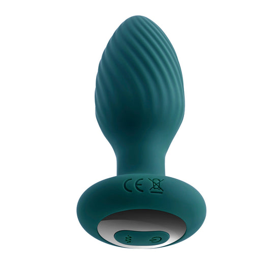 Playboy Spinning Tail Teaser w Remote – Rechargeable, Discreet, Intimate Wellness Accessory – Quiet, Rechargeable, Waterproof, Couples & Solo Use, Discreet Intimate Wellness Accessory