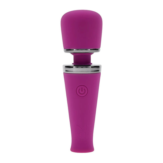 Playboy Mic Drop – Rechargeable, Discreet, Intimate Wellness Accessory – Quiet, Rechargeable, Waterproof, Couples & Solo Use, Discreet Intimate Wellness Accessory