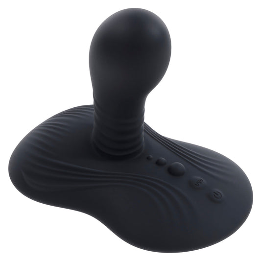 Playboy Sittin' & Spinnin' w/ remote – Rechargeable, Discreet, Intimate Wellness Accessory – Quiet, Rechargeable, Waterproof, Couples & Solo Use, Discreet Intimate Wellness Accessory