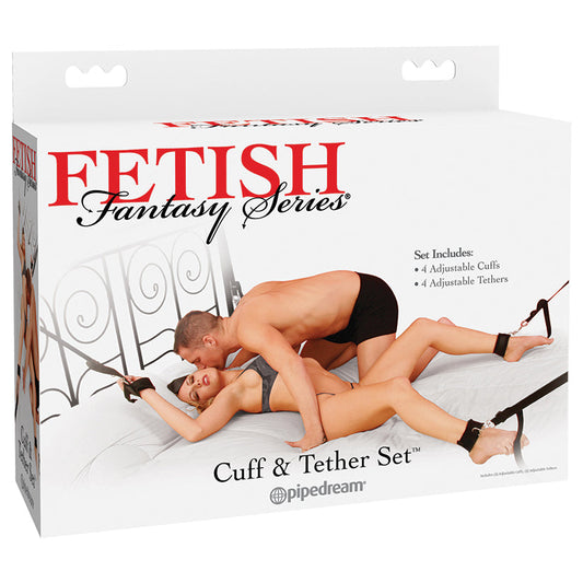 Fetish Fantasy Cuff & Tether Set.