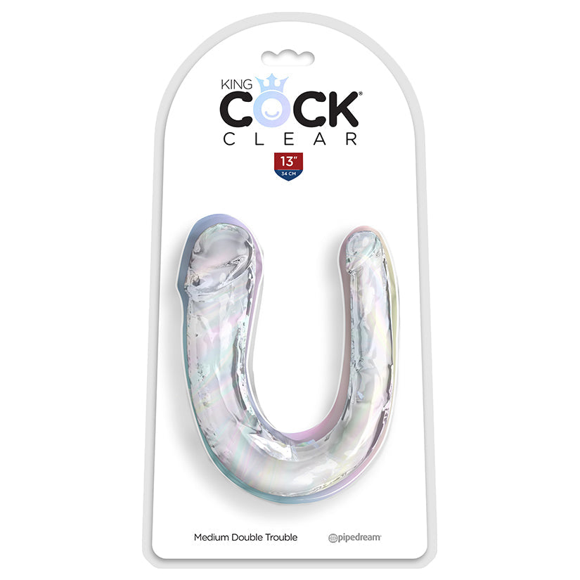 King Cock Clear Double Trouble-Medium.