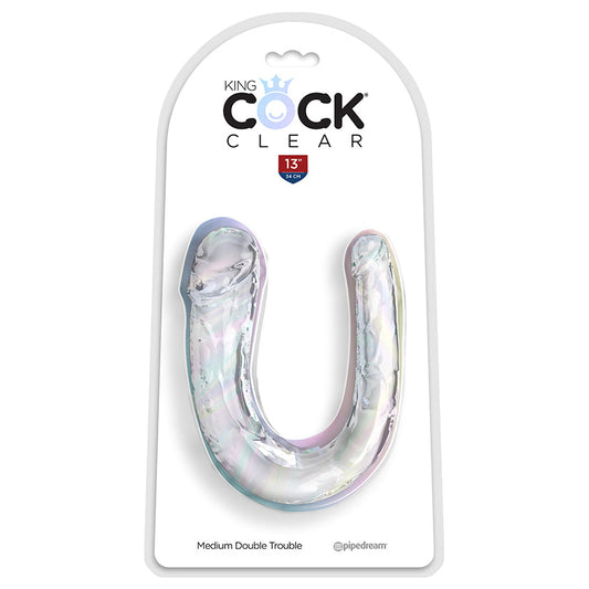 King Cock Clear Double Trouble-Medium.