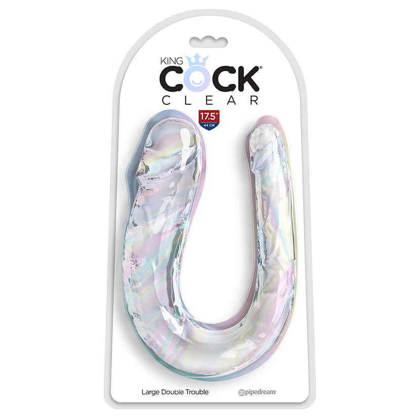 King Cock Clear Double Trouble-Large.