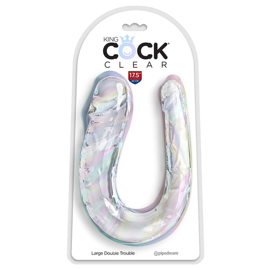 King Cock Clear Double Trouble-Large.