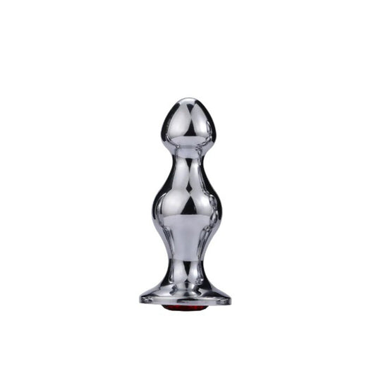 Extreme backdoor Double Bead w/ Onyx jewel – Rechargeable, Discreet, Intimate Wellness Accessory – Quiet, Rechargeable, Waterproof, Couples & Solo Use, Discreet Intimate Wellness Accessory