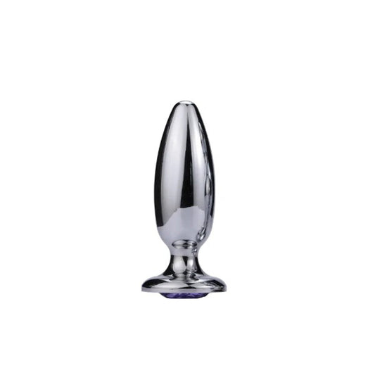 Extreme Bullet backdoor Plug w/ Onyx jewel – Rechargeable, Discreet, Intimate Wellness Accessory – Quiet, Rechargeable, Waterproof, Couples & Solo Use, Discreet Intimate Wellness Accessory