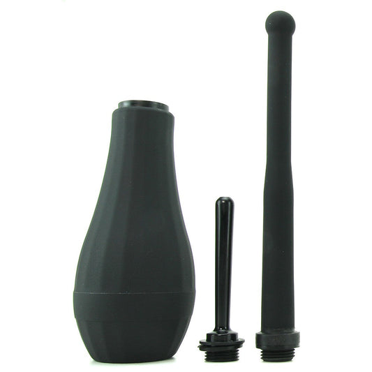Ergoflo Director backdoor Douche - Black – Rechargeable, Discreet, Intimate Wellness Accessory – Quiet, Rechargeable, Waterproof, Couples & Solo Use, Discreet Intimate Wellness Accessory