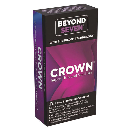 Crown Condoms 12 Count.