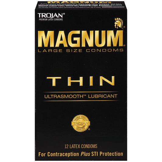 Trojan Magnum Thin (12 Pack).
