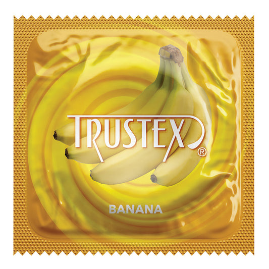 Trustex Flavored Condom-Banana (Bulk).