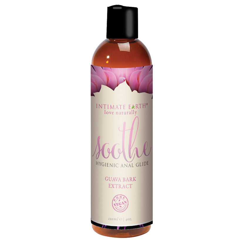 Intimate Earth Soothe Anal Antibacterial Glide 4oz.