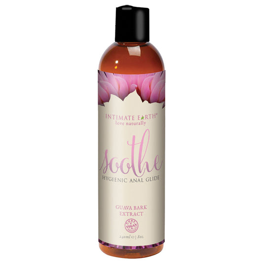 Intimate Earth Soothe Anal Antibacterial Glide 8oz.