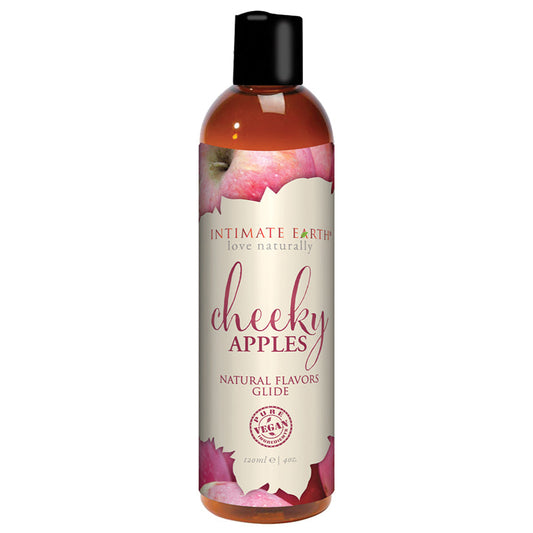 Intimate Earth Oral Pleasure Glide-Cheeky Apples 4oz.