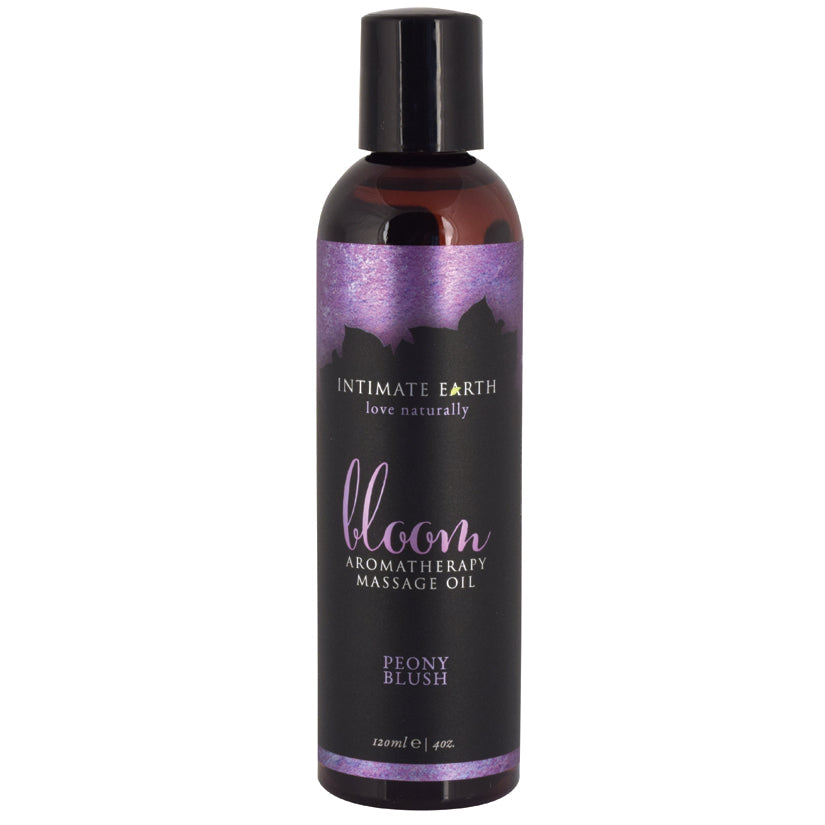 Intimate Earth Aromatherapy Oil Bloom-Peony Blush 4oz.