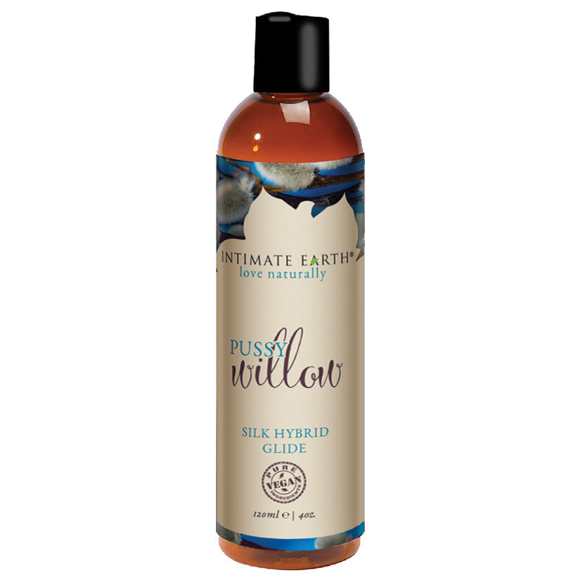 Intimate Earth Pussy Willow Silk Hybrid Glide 4oz.