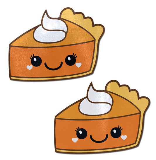 Happy Kawaii Pumpkin Pie Pasties – Rechargeable, Discreet, Intimate Wellness Accessory – Quiet, Rechargeable, Waterproof, Couples & Solo Use, Discreet Intimate Wellness Accessory