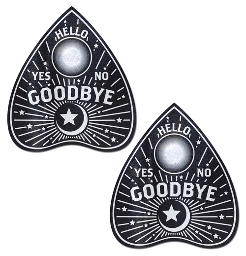 Ouija Planchette Nipple Pasties – Rechargeable, Discreet, Intimate Wellness Accessory – Quiet, Rechargeable, Waterproof, Couples & Solo Use, Discreet Intimate Wellness Accessory