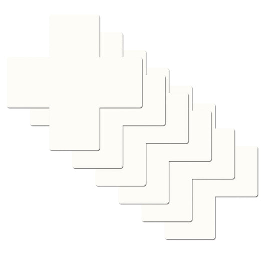 Refills Plus Cross: 3 Pair Double Stick