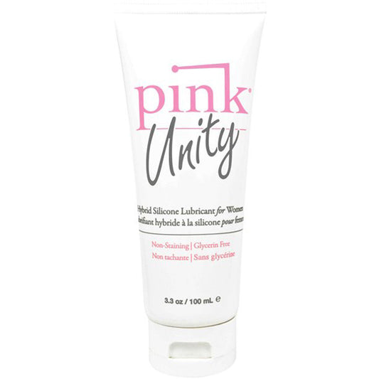 Pink Unity Hybrid 3.3 oz Tube * – Rechargeable, Discreet, Intimate Wellness Accessory – Quiet, Rechargeable, Waterproof, Couples & Solo Use, Discreet Intimate Wellness Accessory