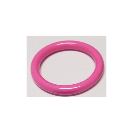 1.5" Seamless Stainless C-Ring - Pink – Rechargeable, Discreet, Intimate Wellness Accessory – Quiet, Rechargeable, Waterproof, Couples & Solo Use, Discreet Intimate Wellness Accessory