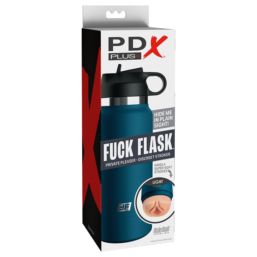 PDX Plus Fuck Flask Private Pleaser-Light.