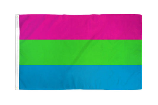 Polysexual Flag 3' X 5' Polyester – Rechargeable, Discreet, Intimate Wellness Accessory – Quiet, Rechargeable, Waterproof, Couples & Solo Use, Discreet Intimate Wellness Accessory
