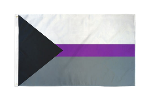 Demisexual Flag 3' X 5' Polyester – Rechargeable, Discreet, Intimate Wellness Accessory – Quiet, Rechargeable, Waterproof, Couples & Solo Use, Discreet Intimate Wellness Accessory