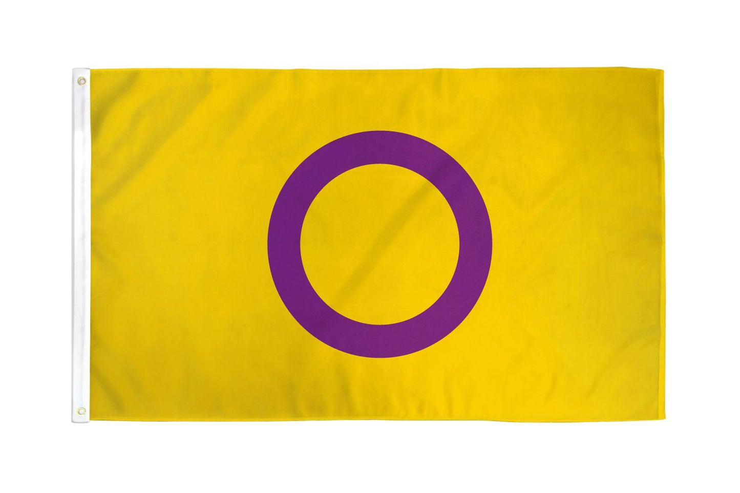 Intersex Flag 3' x 5' Polyester – Rechargeable, Discreet, Intimate Wellness Accessory – Quiet, Rechargeable, Waterproof, Couples & Solo Use, Discreet Intimate Wellness Accessory