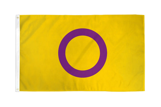 Intersex Flag 3' x 5' Polyester – Rechargeable, Discreet, Intimate Wellness Accessory – Quiet, Rechargeable, Waterproof, Couples & Solo Use, Discreet Intimate Wellness Accessory