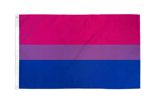 Bisexual Flag 2' x 3' Polyester – Rechargeable, Discreet, Intimate Wellness Accessory – Quiet, Rechargeable, Waterproof, Couples & Solo Use, Discreet Intimate Wellness Accessory