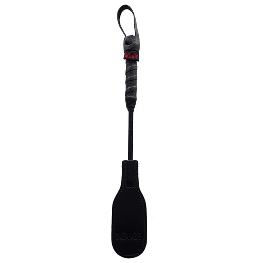 Rouge Group Leather Mini Oval Paddle-Black.