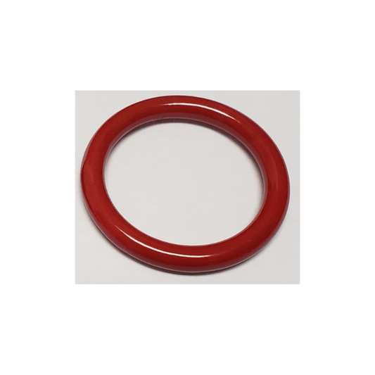 1.5" Seamless Stainless C-Ring - Red – Rechargeable, Discreet, Intimate Wellness Accessory – Quiet, Rechargeable, Waterproof, Couples & Solo Use, Discreet Intimate Wellness Accessory