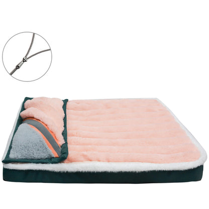 Dog Bed Mat with Zipper Remolvable Pet Mattress