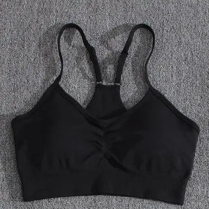 Solid Women Two Piece Sets Peach Buttocks Shorts Female Trackuists Gym Set Halter Fitness Shorts Push Up Bra Summer [BRA]
