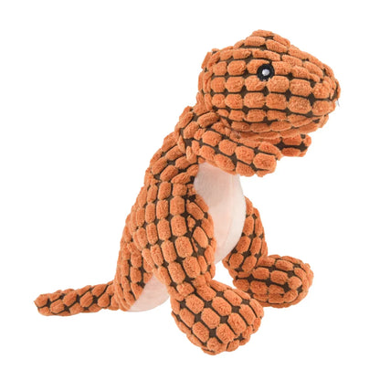 Petorest Plush Dinosaur Chew Toy – Interactive & Durable